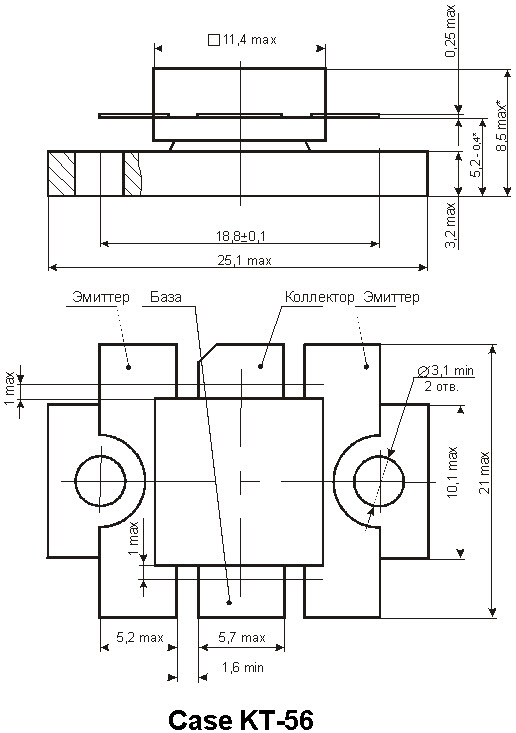 KT9116B - NPN Silicon RF Power Transistor