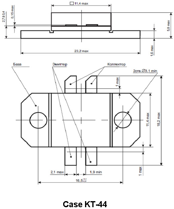 KT9155A - NPN RF Power Transistor