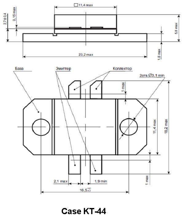 KT9155B - NPN RF Power Transistor