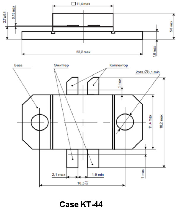 KT9156AC - NPN RF Power Transistor