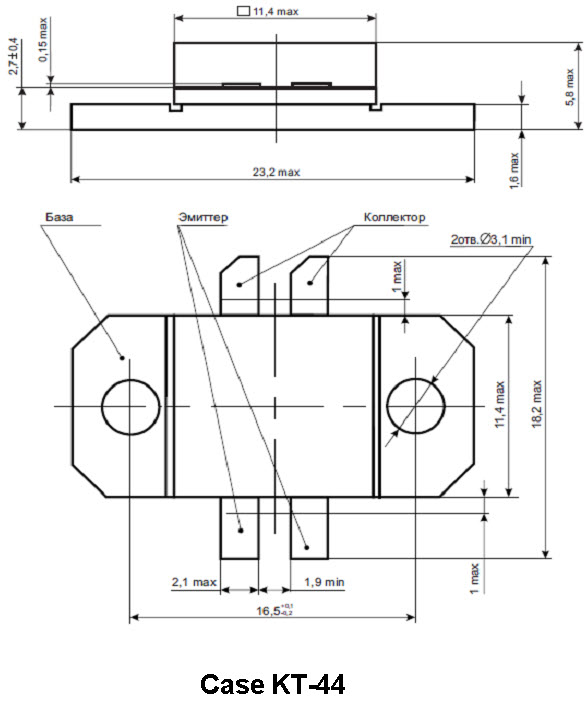 KT9156BC - NPN RF Power Transistor